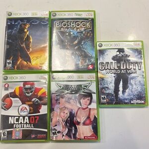 5 Xbox 360 games